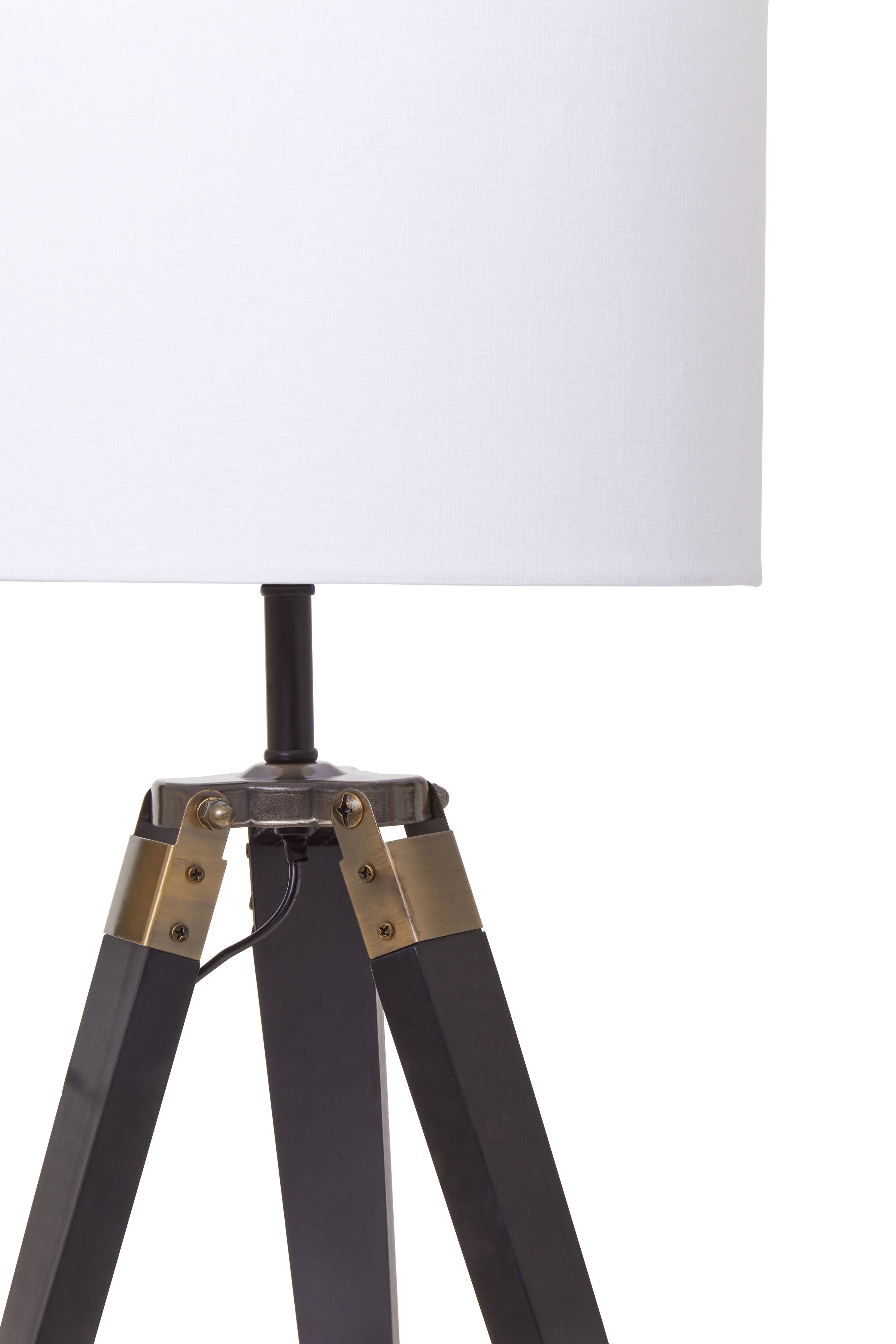 Chelsea Tripod Table Lamp With Black Base